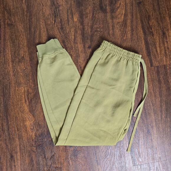 vince Olive Green Women's Jogger Pants, NWOT Size 4 - Picture 2 of 10